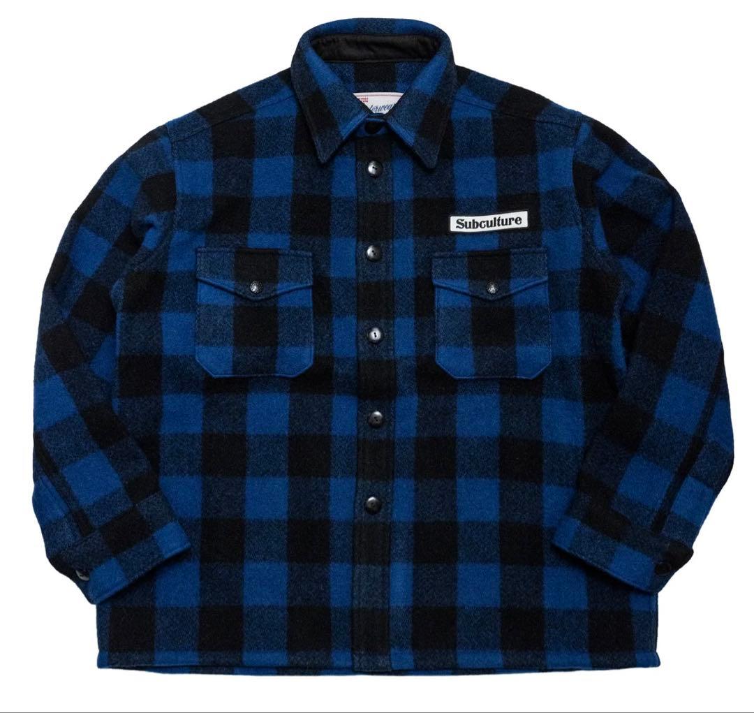 Subculture BUFFALO CHECK JACKET サイズ1 BUFFALO CHECK JACKET / BLUE CHECK – SC WEB STORE