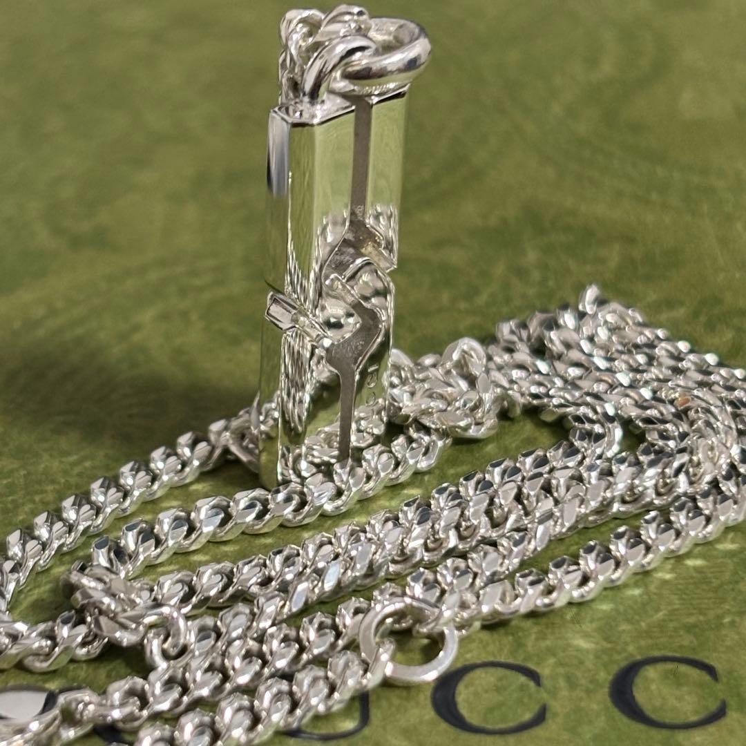 GUCCI 新品同様品 ノットネックレス インフィニティ 喜平チェーン 極美