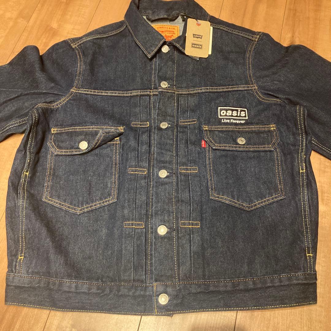 LEVI'S® x OASIS TYPEⅡトラッカージャケット Mサイズ - メルカリ