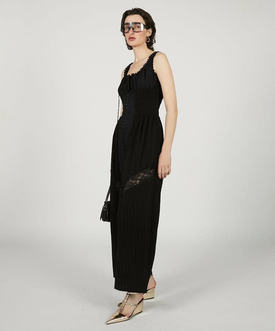 未使用】PRANK PROJECT 完売品 コットンレースジャンプスーツ 38