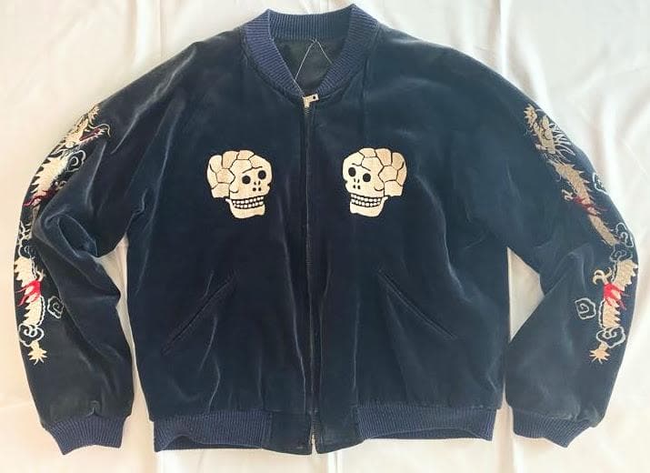 テーラー東洋 M品番 別珍 リバーシブル スカジャン TAILOR TOYO テーラー東洋 TAILOR東洋 リバーシブル スカジャン