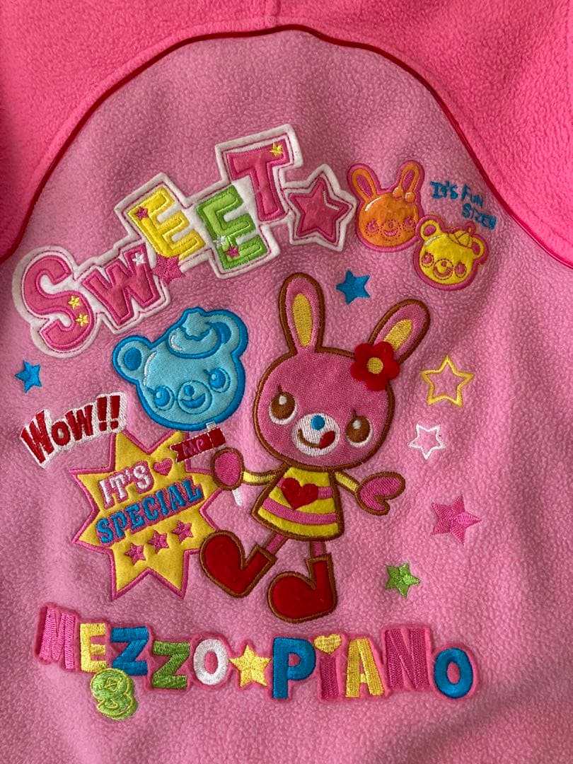 MEZZO PIANO ミミポポ 平成レトロ ブルゾン 110 中綿入り - メルカリ