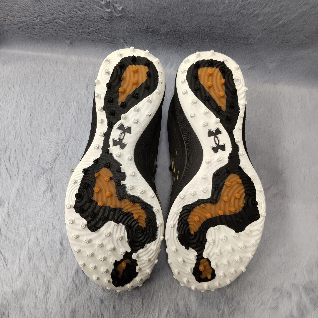 【美品】アンダーアーマー　野球トレーニングシューズ　ブラック　26.5cm