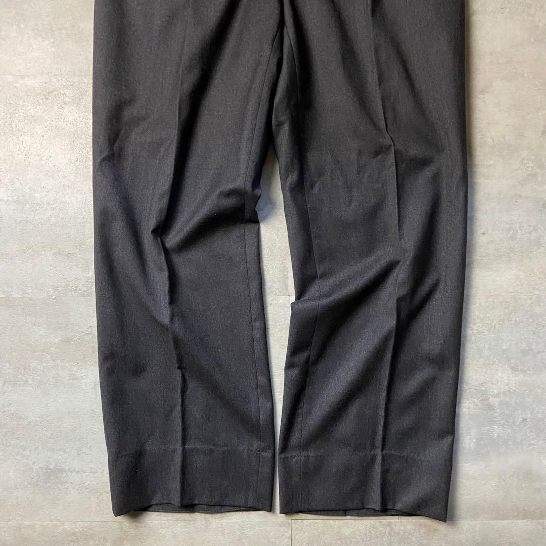 90s カシミヤ混 pierre cardin ワイドスラックス パンツ - メルカリ