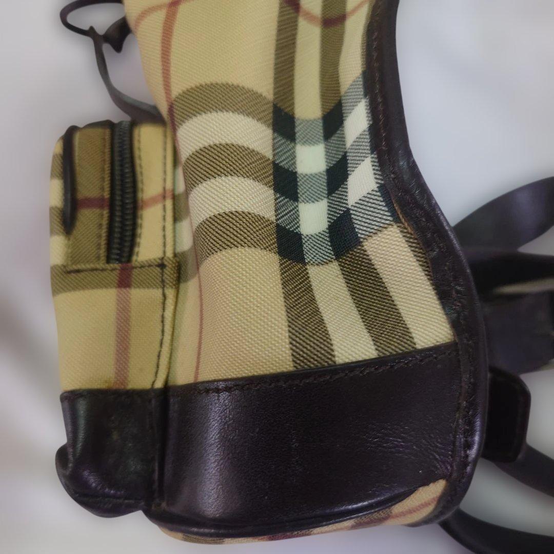 BURBERRYヴィンテージヘイマーケットリュック - メルカリ