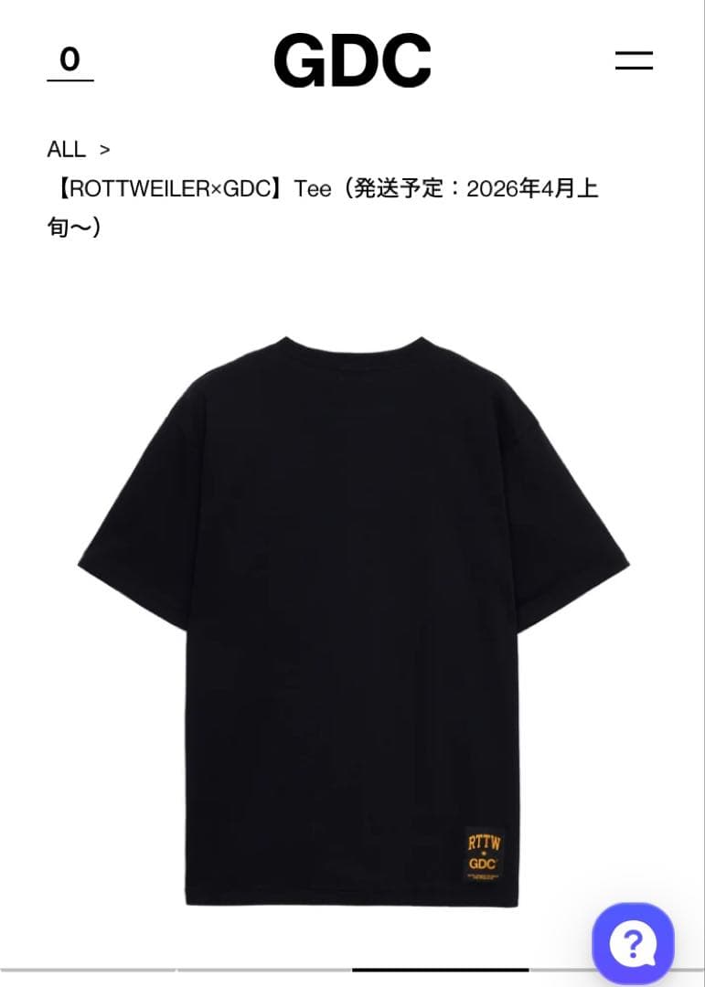 Rottweiler GDC コラボTシャツ - メルカリ