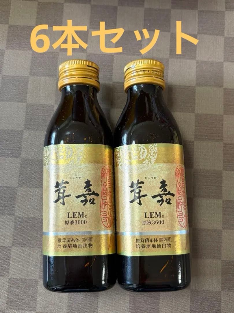 正月特価中　茸嘉じょうかLEM原液3600 （100ml）　6本セット 2026年最新】茸嘉 lemの人気アイテム - メルカリ