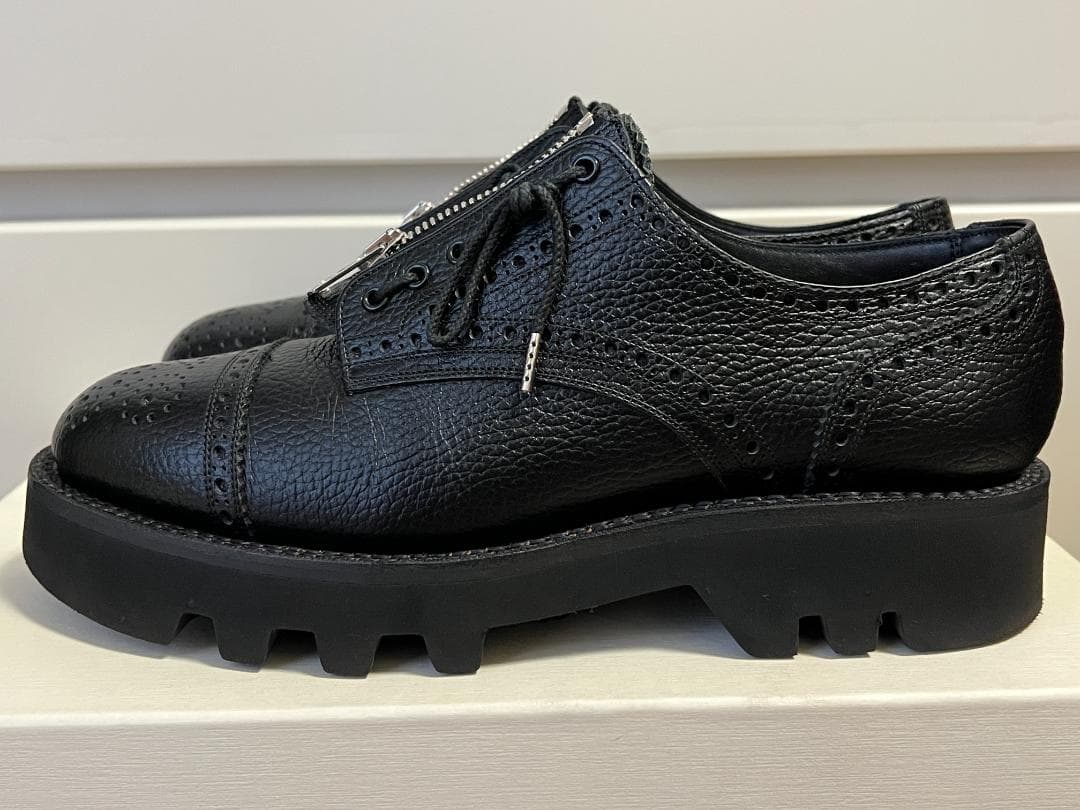 74800円フットザコーチャー美品25cm黒RESISTANCEメンズシューズ - メルカリ