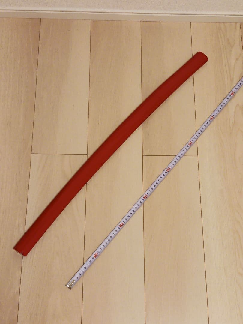 刀 かたな 剣 けん 美品 白鞘 赤色 脇差し 模造刀 模擬刀 舞踊