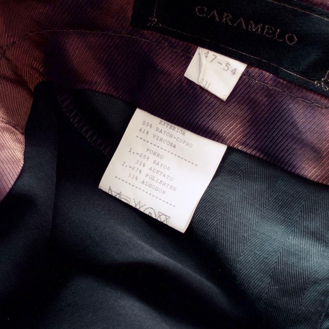 パンツ 80s 90s EURO \"CARAMELO\" 3-tuck trousers