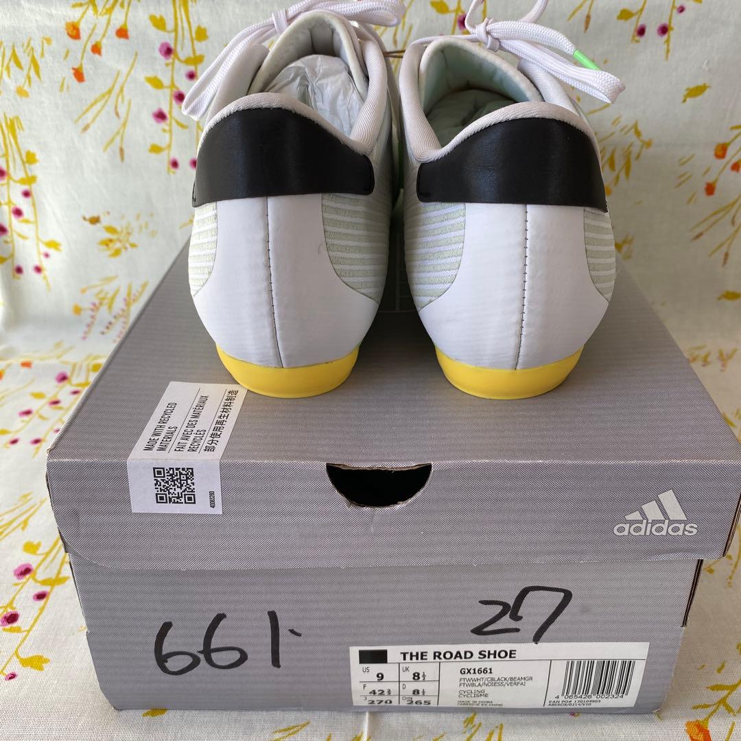 【新品】ADIDAS the road shoe eu42 2/3 27.0cm
