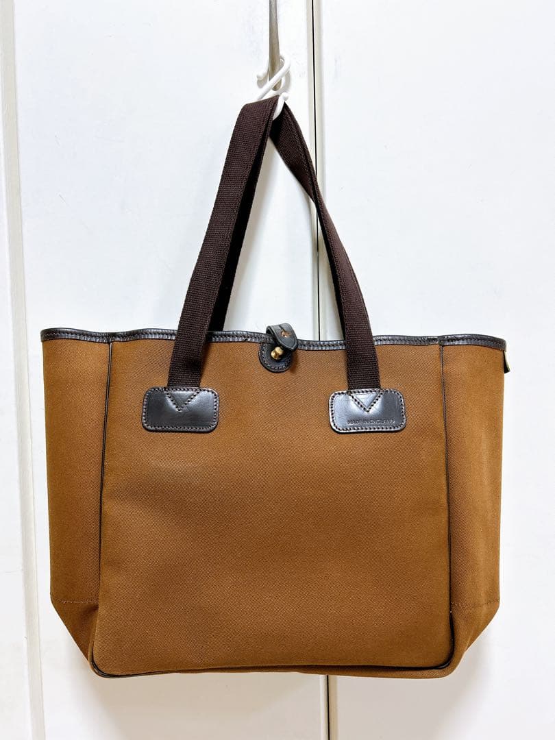 ブレディ Bradyブラウン キャンバス トートバッグ Brady / ブレディ トートバッグ/キャンバス×レザー/ブラウン
