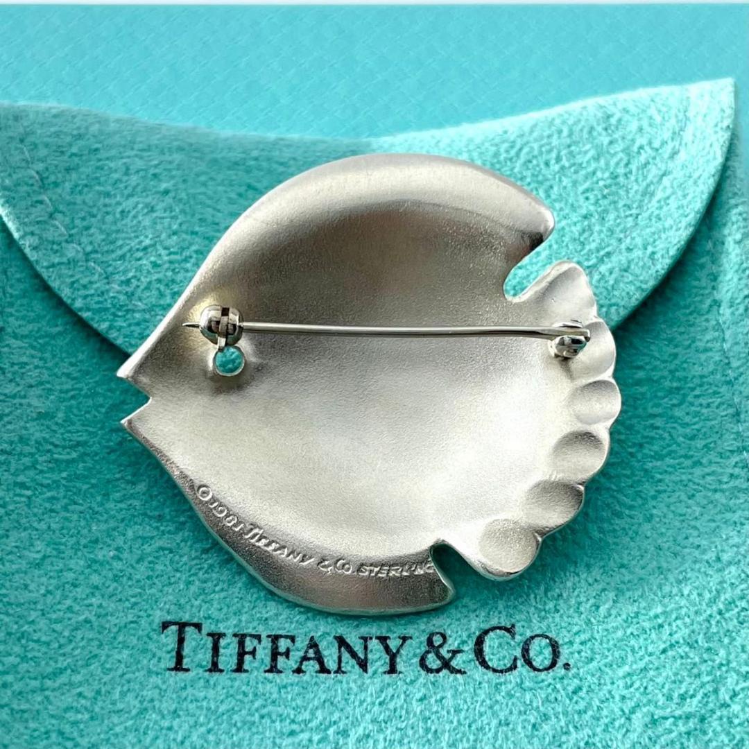 ティファニー 希少 1981 ラージ フィッシュ ブローチ シルバー RT1fe
