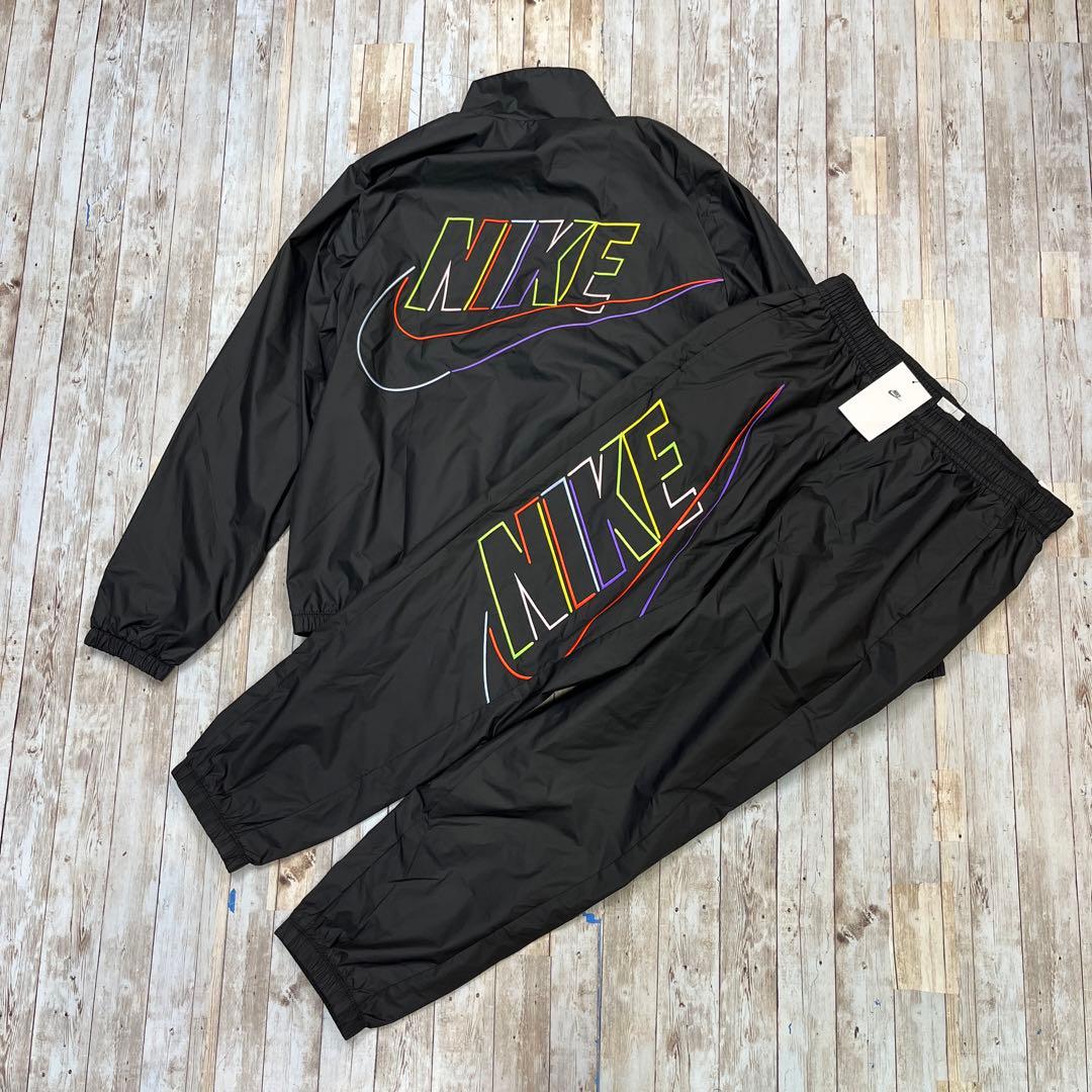 NIKE ウーブン ジャケット パンツ セットアップ Lサイズ 新品 B