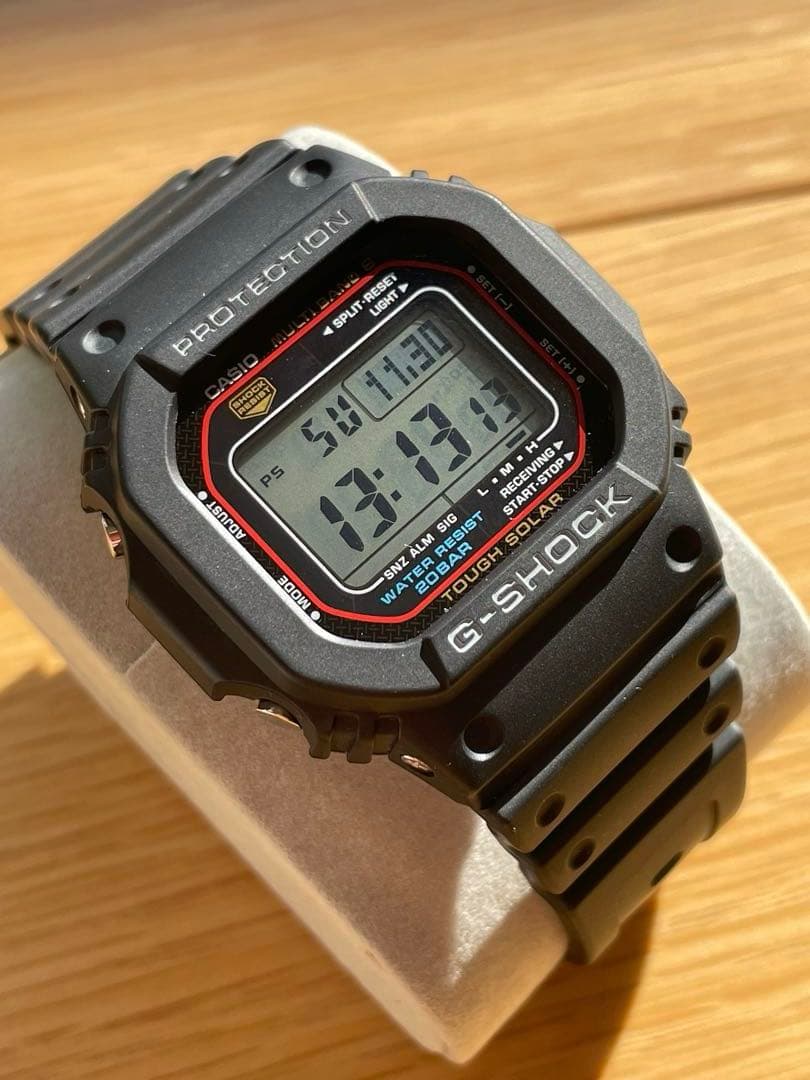 【美品】G-SHOCK GW-M5610U Gショック 電波ソーラー 腕時計 国内正規販売店】G-SHOCK Gショック 電波 ソーラー 時計 腕時計 メンズ