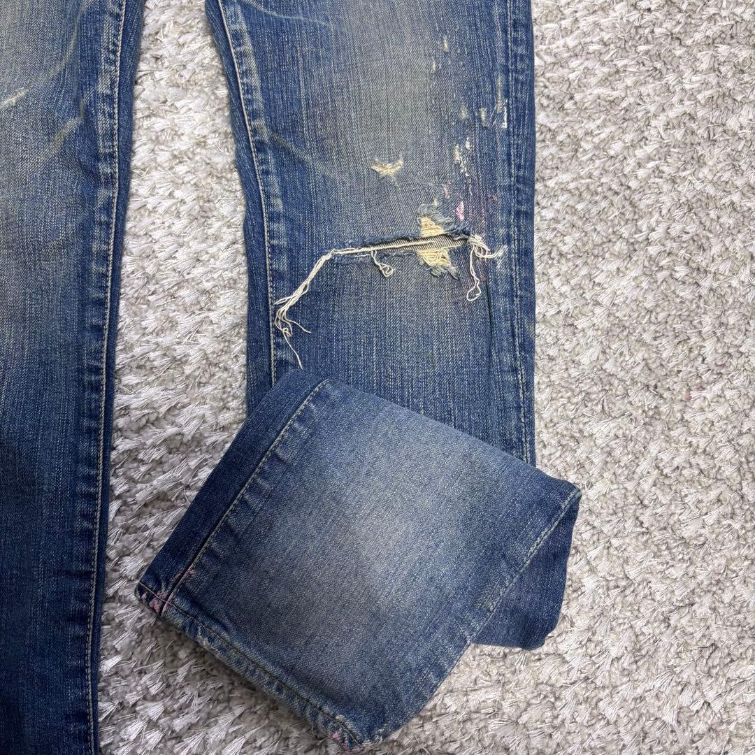 Hysteric Glamour デニム W30 スタッズ ペイント - メルカリ