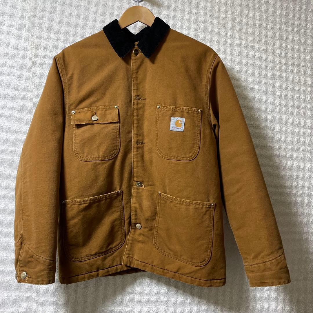 【最終値下げ】Carhartt WIP ミシガンチョアコートブラウン carhartt - 90年代 USA製 Carhartt カーハート ミシガンチョアコート