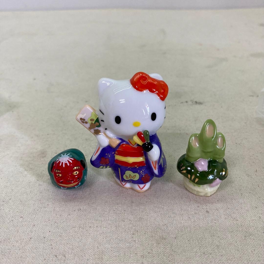ハローキティ マンスリー フィギュア 1月(睦月) 加藤工芸 サンリオ