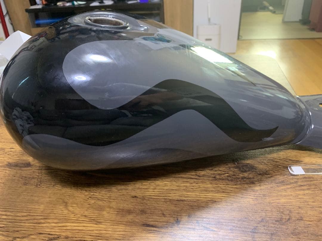 ジャズ50 グレー バイクタンク フレイムデザイン - メルカリ