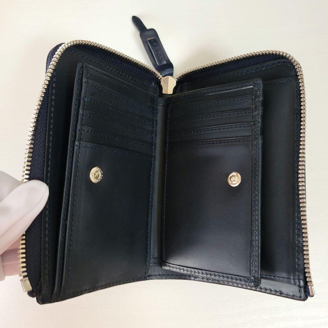新品未使用 コルボ ネイビー L字ファスナー財布 1LD-0238 - メルカリ
