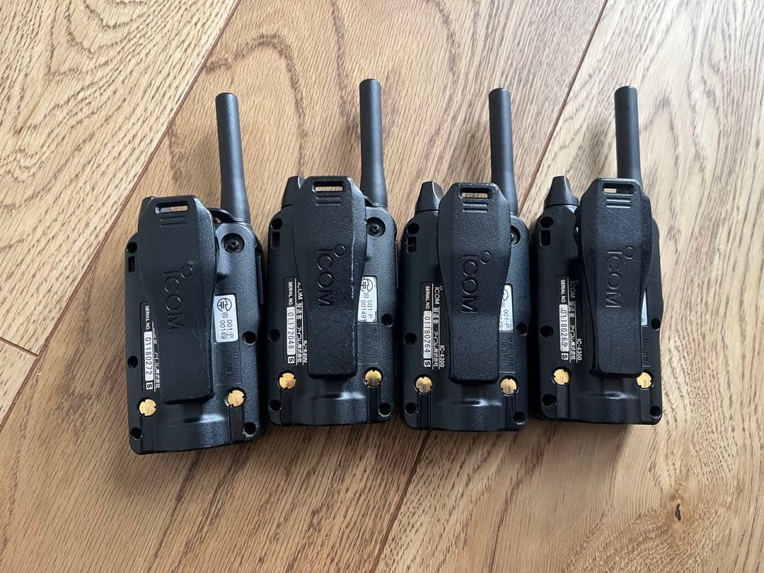 ICOM IC-4300トランシーバー 4台セット - メルカリ