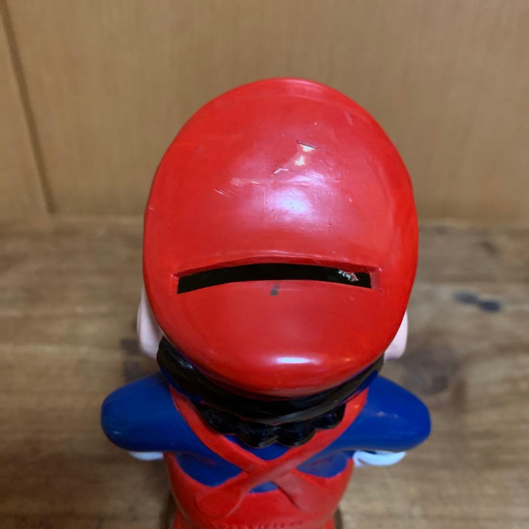 レア80s マリオブラザーズ マリオ ソフビ貯金箱 任天堂アメリカ