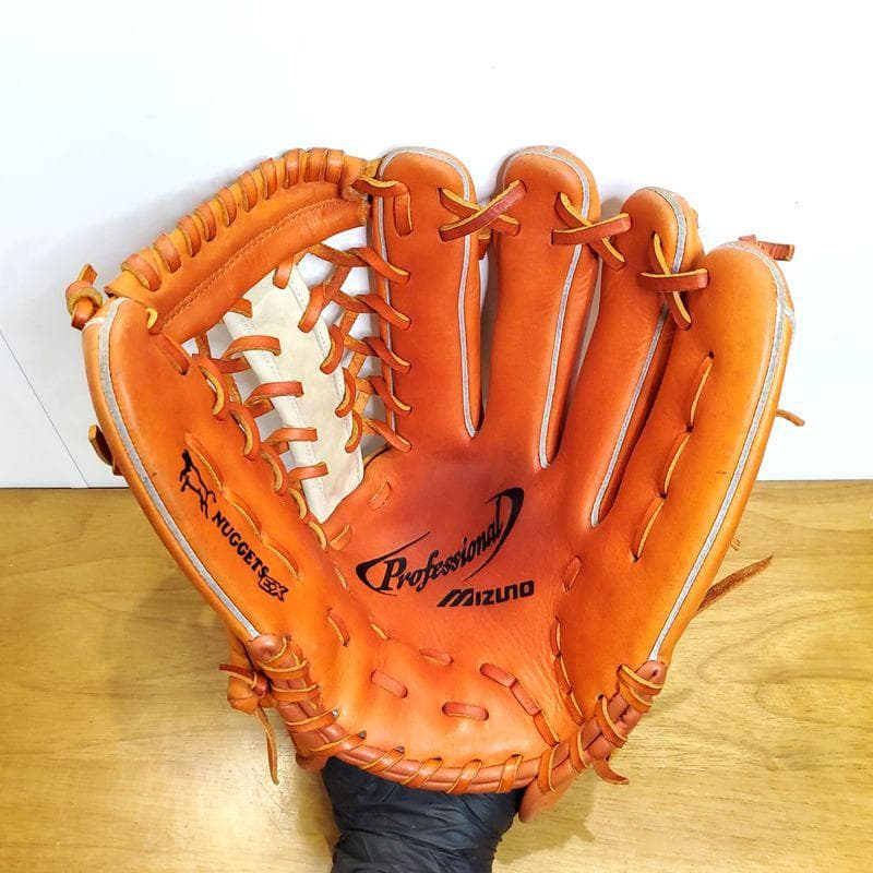 高橋由伸モデル 未使用品Mizuno Pro 硬式グローブ外野手用高橋由伸モデル