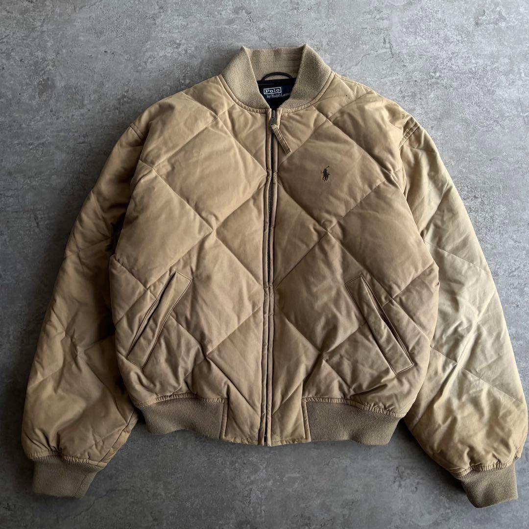 90's ポロラルフローレン【M】スカイライナー ダウンジャケット
