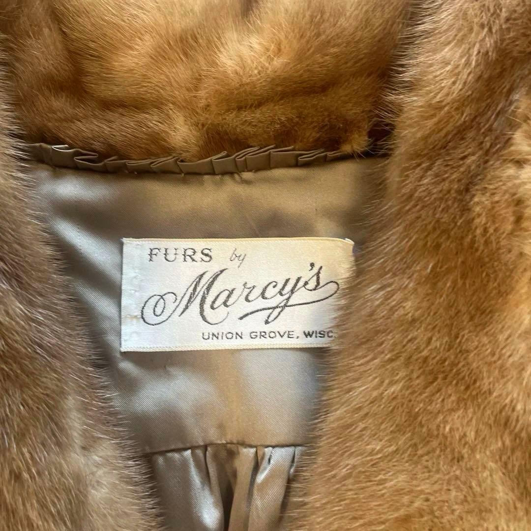 リアルファー ミンク コート 高級 S美品 キャメル色 - メルカリ