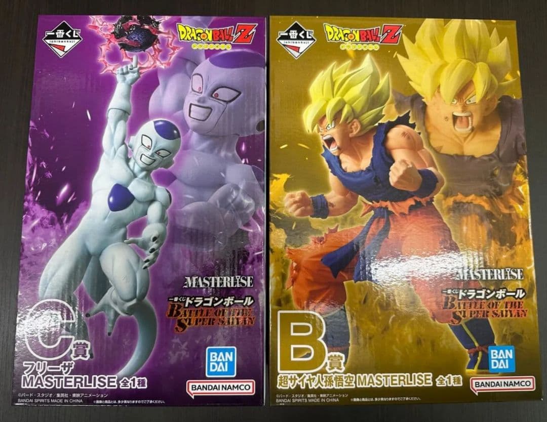 未開封　一番くじ ドラゴンボール B賞 C賞 孫悟空 フリーザ 未開封 一番くじ ドラゴンボールZ BATTLE OF THE SAIYAN B賞 超サイヤ