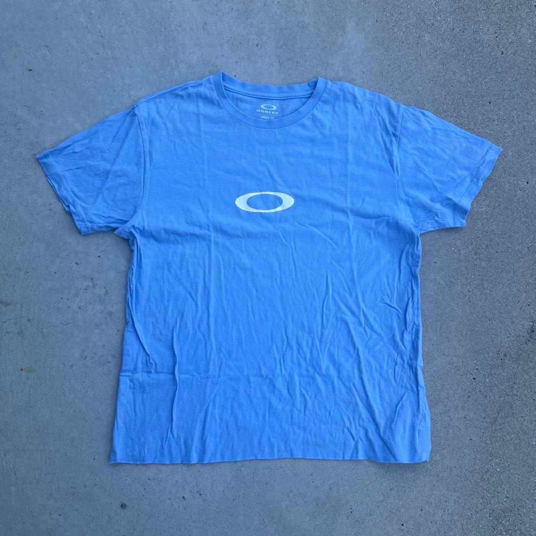 90s Oakley 短丈 Tシャツ y2k archive センターロゴ - メルカリ