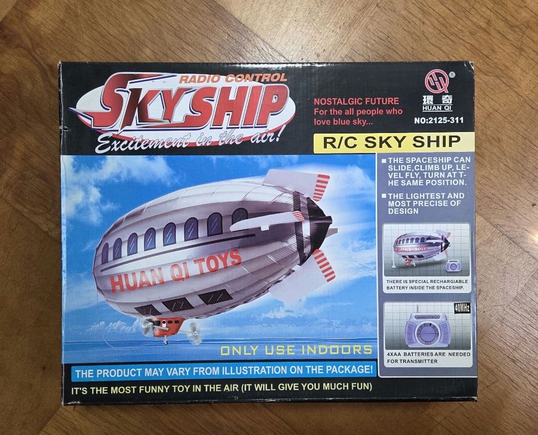 ラジコン室内用飛行船 SKYSHIP スカイシップ 開封済未組立て Yahoo!オークション -「飛行船 ラジコン」の落札相場・落札価格