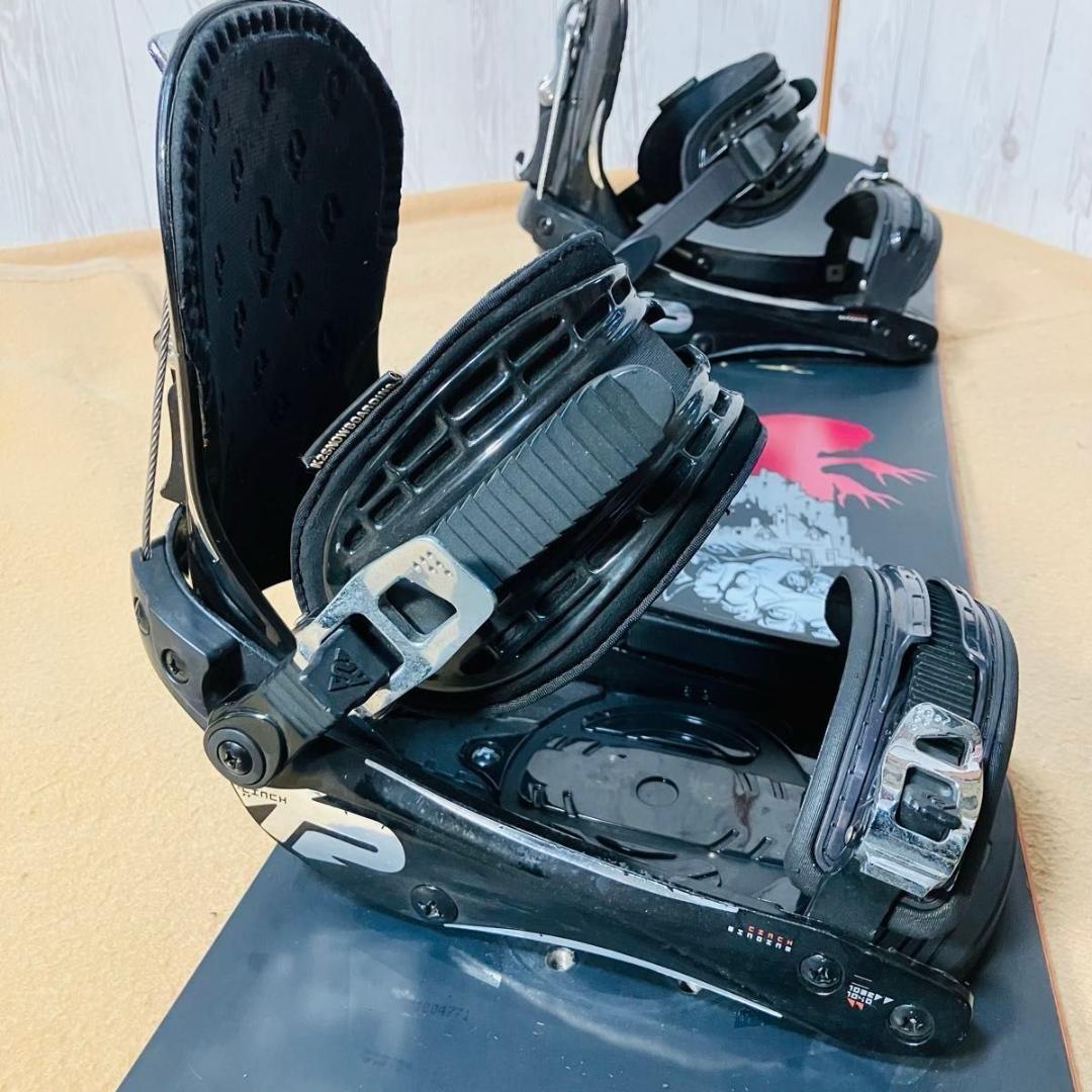 【希少】ATOMIC×K2 スノーボードビンディングセット 156.5cm