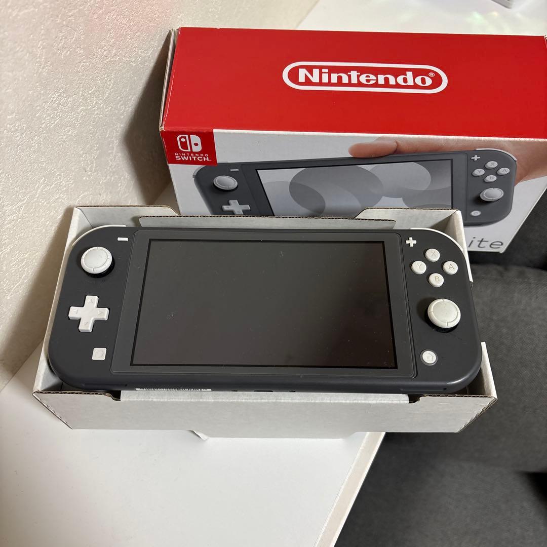 Nintendo Switch Lite グレー 本体　中古 ゲオ公式通販サイト/ゲオオンラインストア【中古・箱説なし・付属品