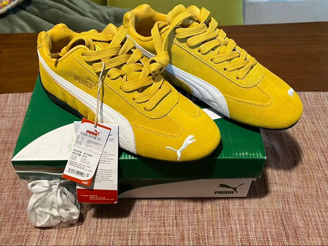 PUMA イエロー スエード スニーカー 街に馴染むあの頃の定番スニーカー】カルチャーを感じる一足・プーマ