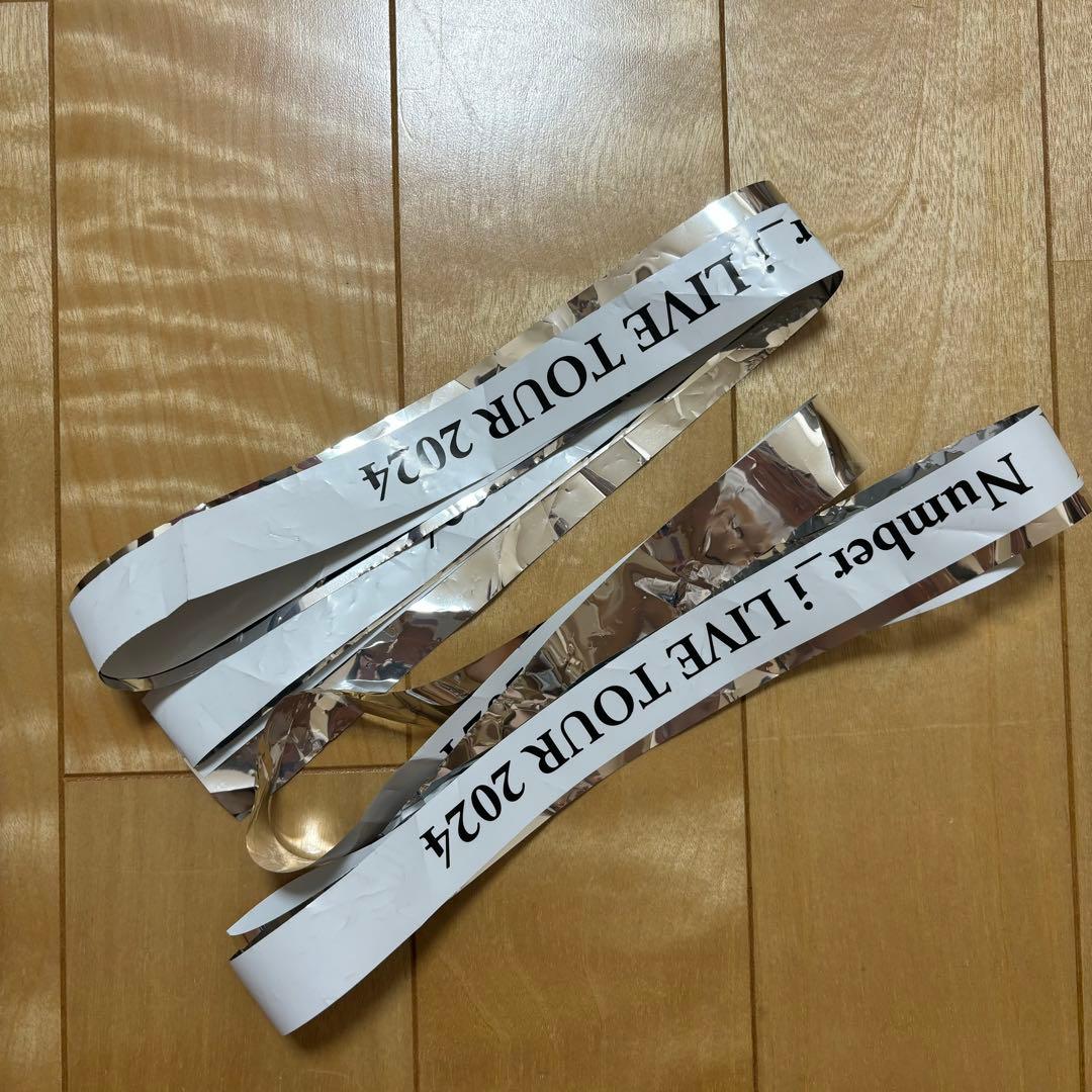 Number_i 銀テープ フル2本 - メルカリ