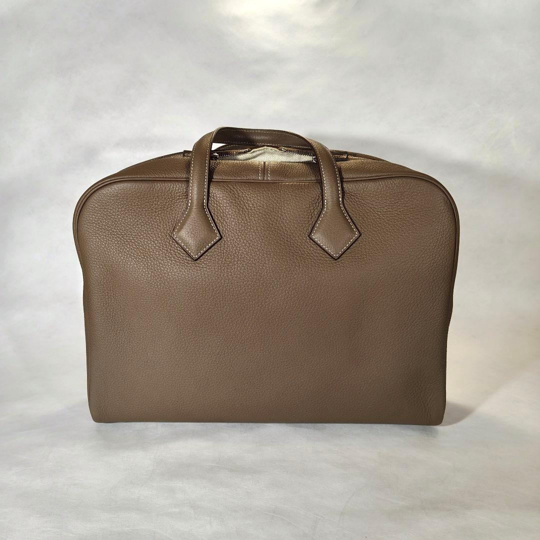 Hermes エルメス　ヴィクトリア　12H　エトゥープ　ビジネスバッグ 楽天市場】【中古】エルメス ヴィクトリア2 12H エヴァーカラー