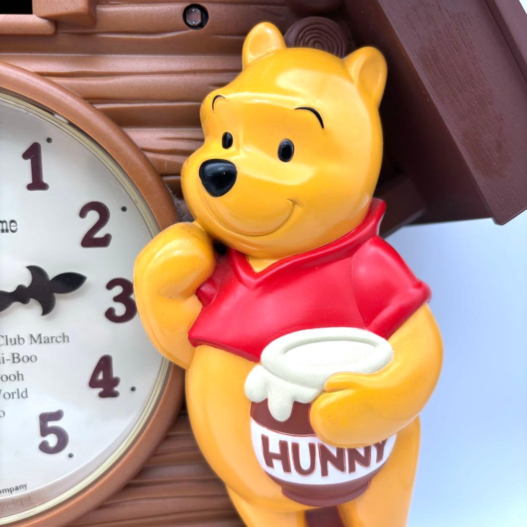 廃盤品 プーさん 振り子時計 希少 ディズニー 壁掛け時計 - メルカリ