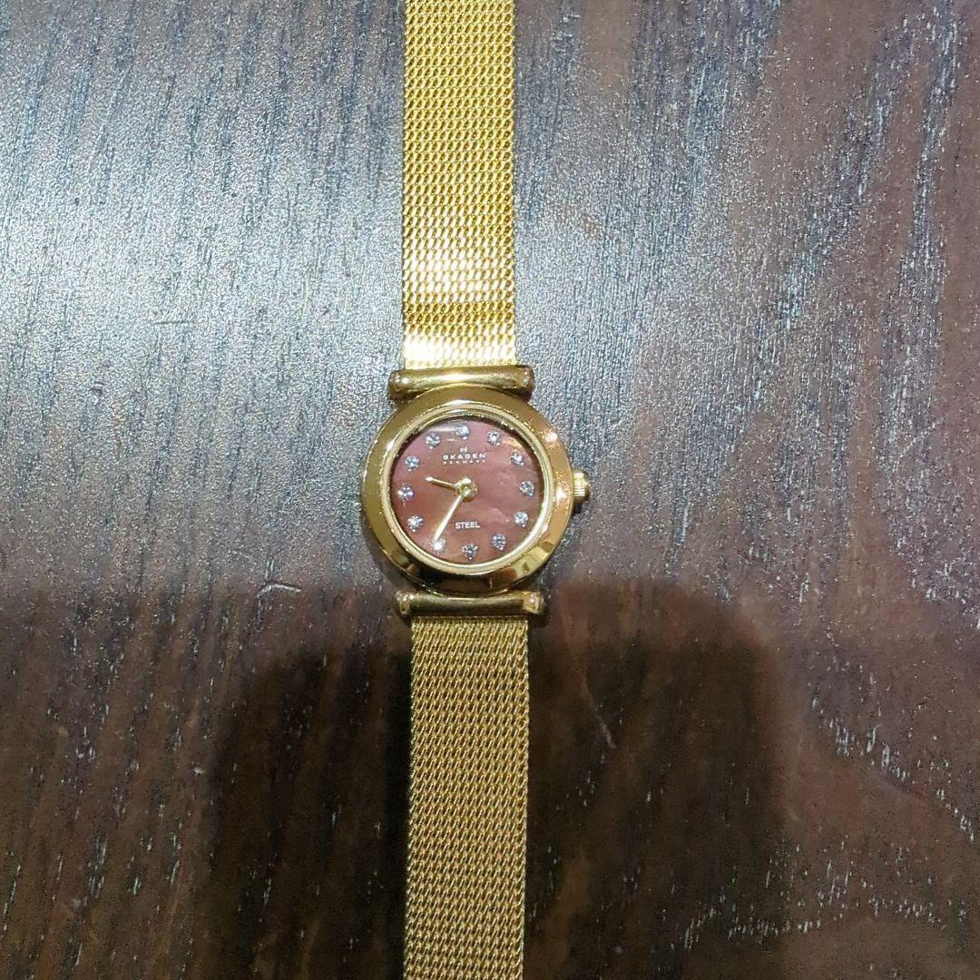 ゴールドメッシュ クォーツ腕時計 - メルカリ