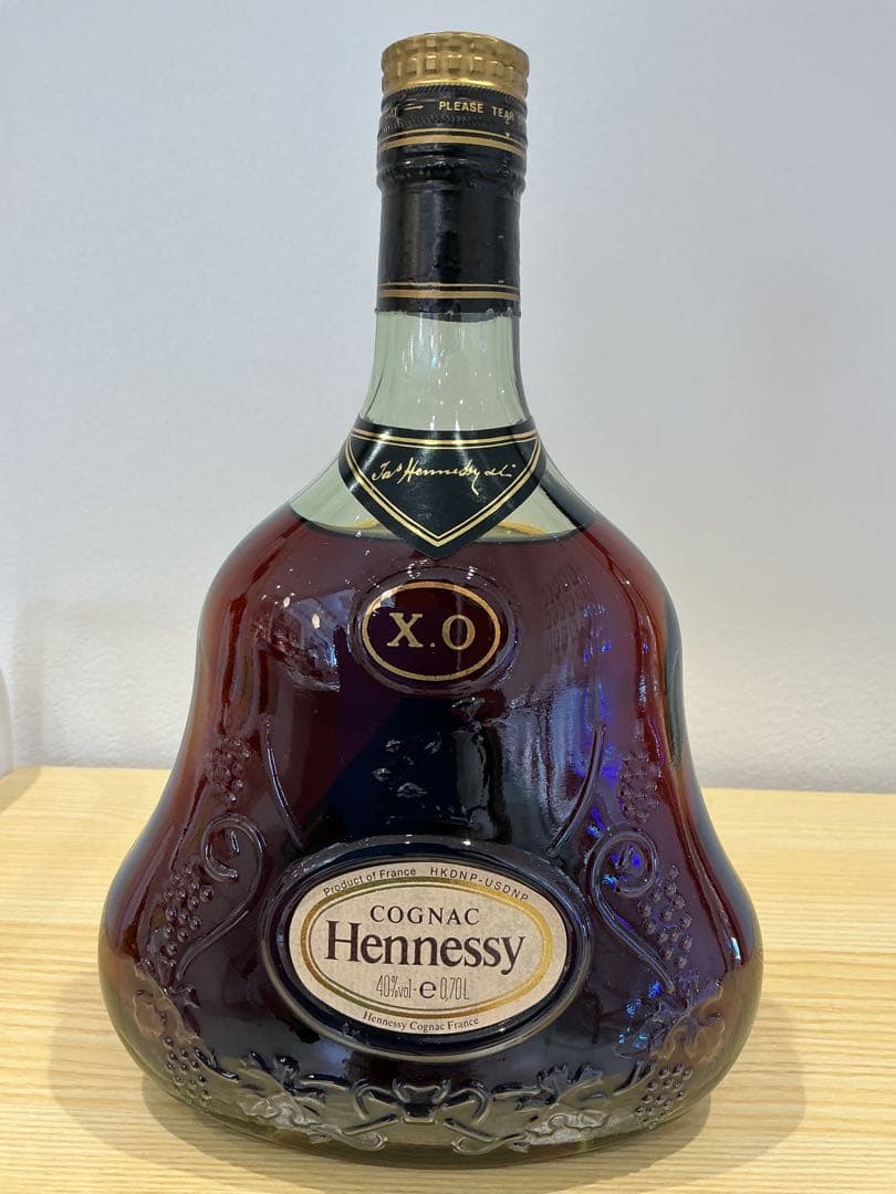 560[未開栓]Hennessy X.O 金キャップ 未開栓・コルク折れ】Hennessy ヘネシー XO 金キャップ 700ml｜Yahoo