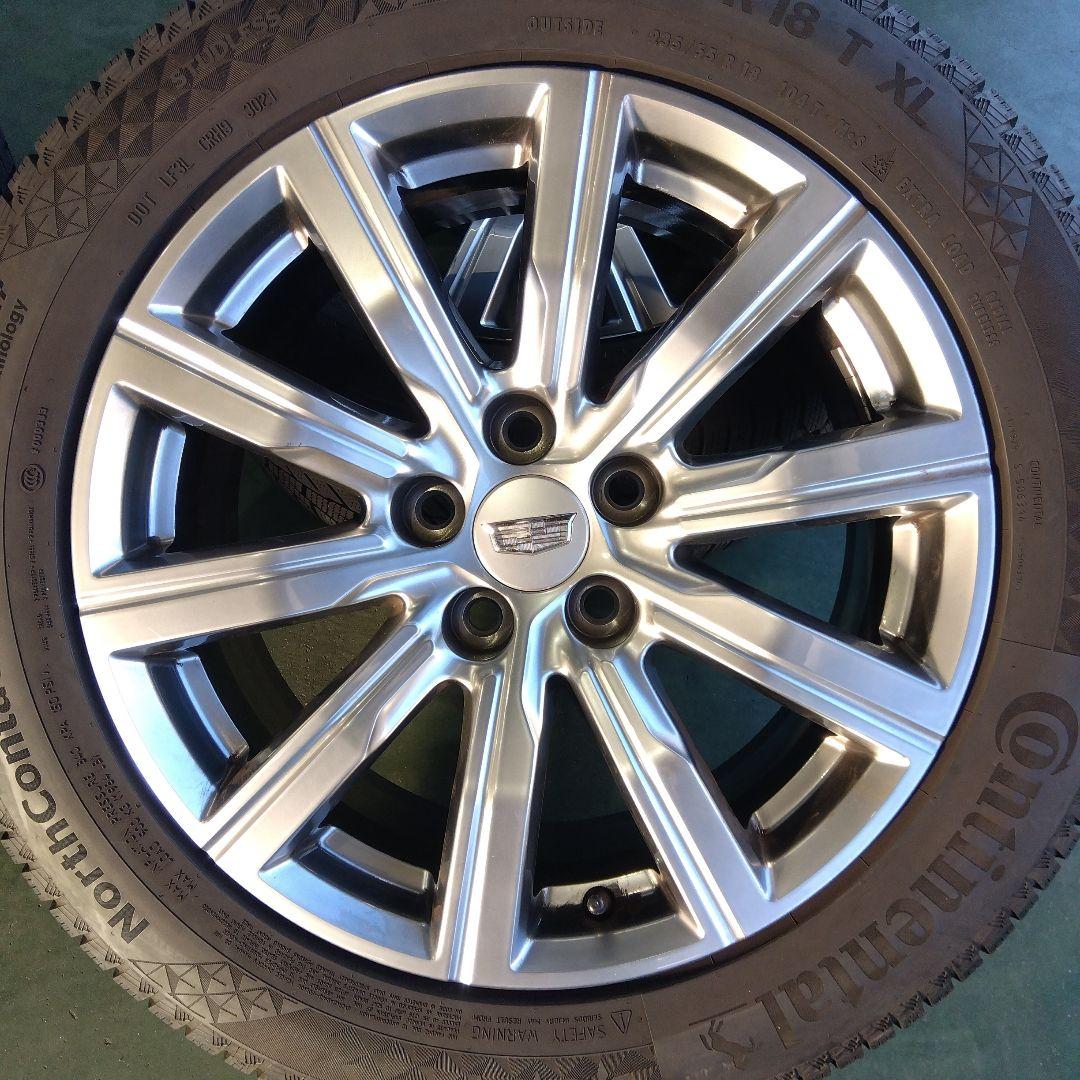 キャデラック XT4 スタッドレスタイヤ・ホイールセット 235/55R18