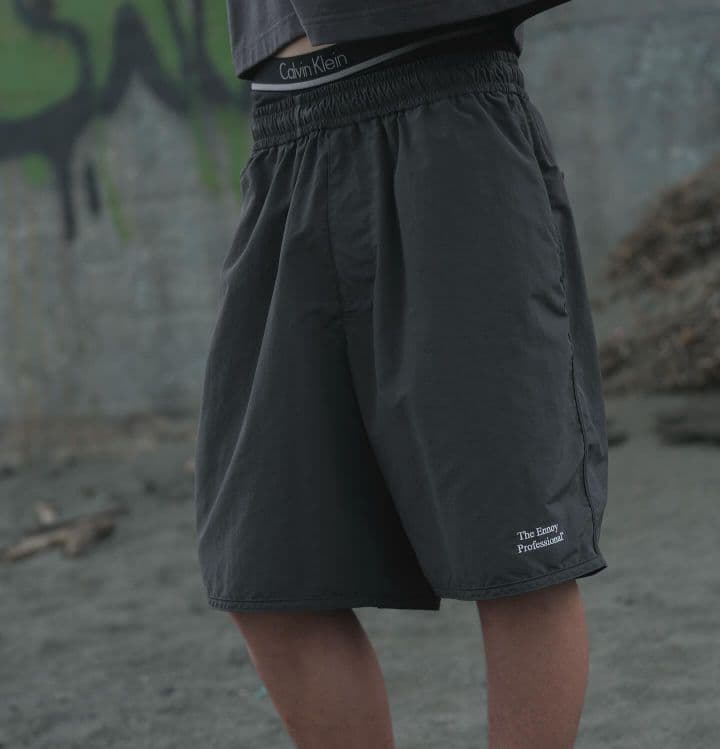 ENNOY Nylon Easy Shorts Charcoal25SSＬ Ennoy Nylon Easy Shorts Charcoal サイズS - メルカリ