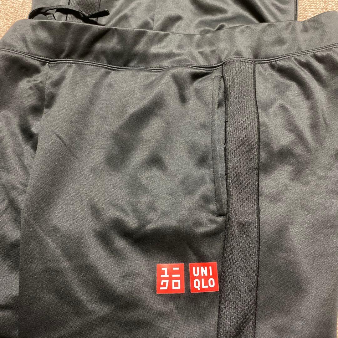 ユニクロ テニス ウォーミングアップ ブラック ジャージ下 XLの通販は