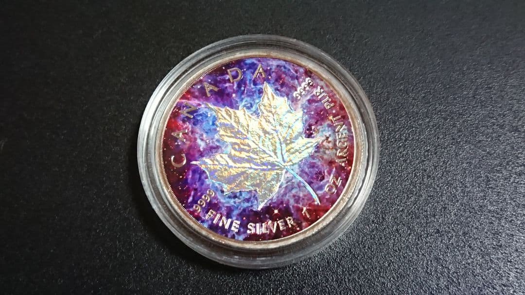 つ*ん様 メイプルリーフ・ホログラムコイン (シルバープルーフ) 限定品