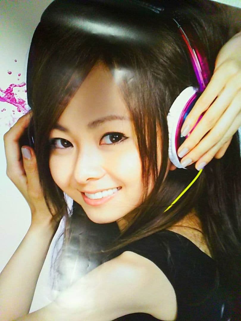 ヘッドホン倉木麻衣サイン入り会場限定FC継続入会特典ポスター非売品