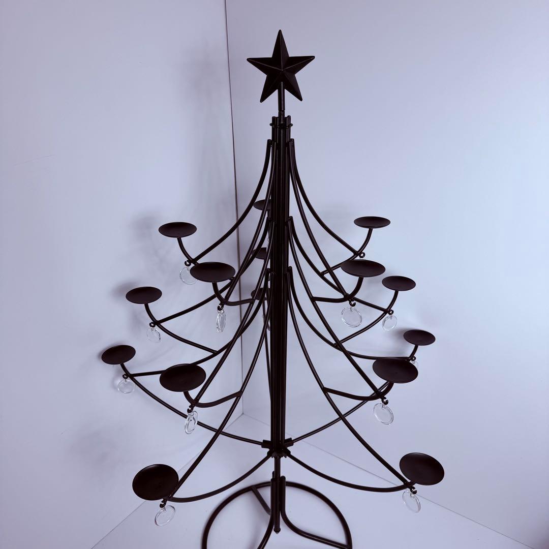 イデー アンティーク アイアンツリー クリスマスツリー オブジェ
