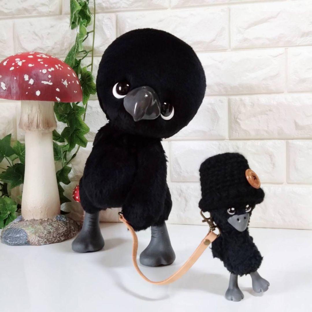 アートドール✽5ジョイント✽カラスのかーくん✽超特大サイズ - メルカリ