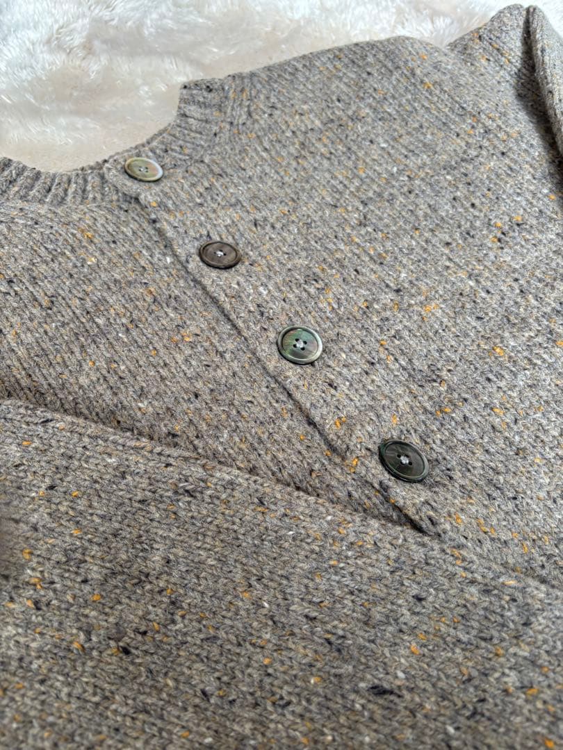 miica様専用 SHISHIKUI Mix cardigan / D.GRAY - メルカリ