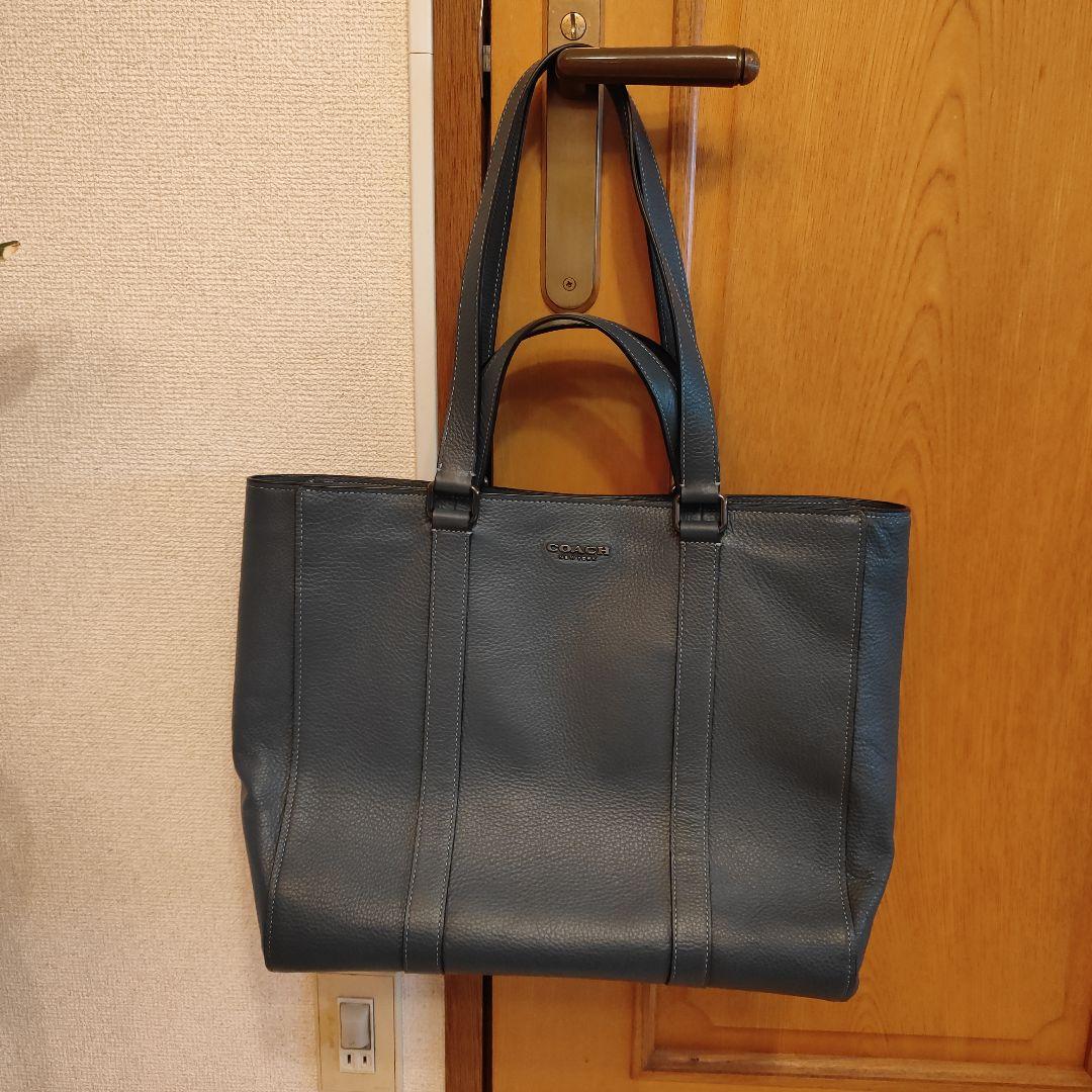 COACH ダークブルー トートバッグ COACH® | Cargo Tote Bag 20