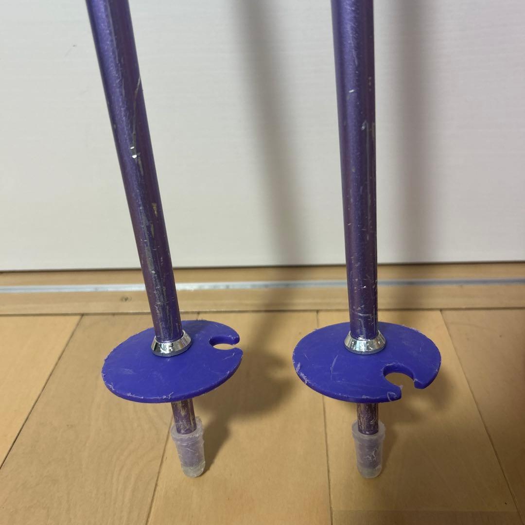 シュトロレイ スキー板 110cm ブーツ22.0cm ストック85cm - メルカリ